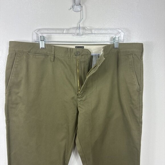 J. Crew 484 Slim Chino Pants Men's 36 Olive Green New 8479 - Picture 7 of 16